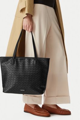 Shopper bag na zimę Lasocki ze sklepu: eobuwie.pl w kategorii: Torby Shopper bag - zdjęcie WP-EBWP-9KUZS-09B_5907964076629