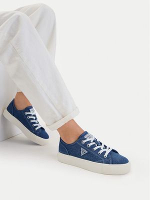 Trampki damskie wiosenne Guess Jeans ze sklepu: eobuwie.pl w kategorii: Trampki damskie - zdjęcie WP-EBWP-9KUZS-09B_5907964077619