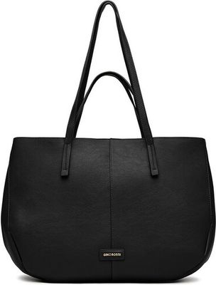 Shopper bag elegancka Gino Rossi ze sklepu: eobuwie.pl w kategorii: Torby Shopper bag - zdjęcie WP-EBWP-9KUZS-09B_5907964243731