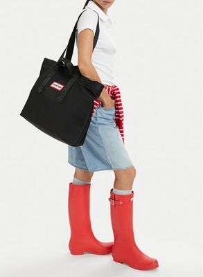Shopper bag wakacyjna Hunter ze sklepu: eobuwie.pl w kategorii: Torby Shopper bag - zdjęcie WP-EBWP-9KUZS-09B_5907964258391