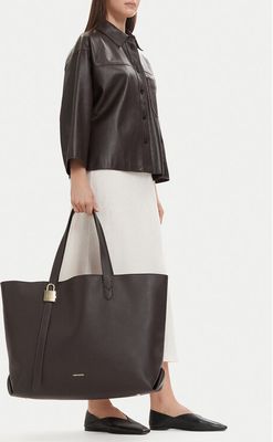 Shopper bag na zimę Gino Rossi ze sklepu: eobuwie.pl w kategorii: Torby Shopper bag - zdjęcie WP-EBWP-9KUZS-09B_5907964291398