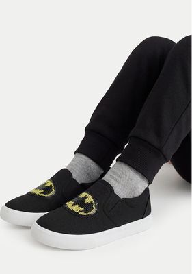 Trampki dziecięce na wiosnę Batman ze sklepu: eobuwie.pl w kategorii: Trampki dziecięce - zdjęcie WP-EBWP-9KUZS-09B_5907964357865
