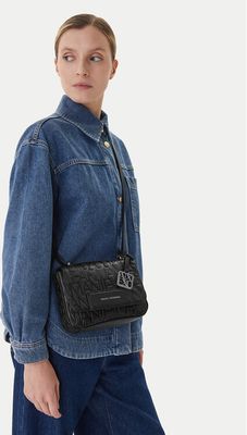 Armani Exchange - Listonoszka elegancka ze sklepu: eobuwie.pl w kategorii: Listonoszki - zdjęcie WP-EBWP-9KUZS-09B_8033994030175