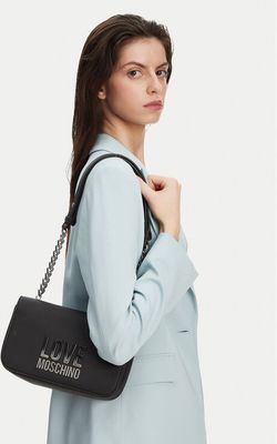 Kopertówka elegancka Love Moschino ze sklepu: eobuwie.pl w kategorii: Kopertówki - zdjęcie WP-EBWP-9KUZS-09B_8057623734289
