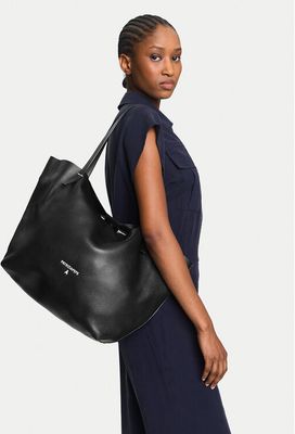 Patrizia Pepe - Shopper bag na wakacje ze sklepu: eobuwie.pl w kategorii: Torby Shopper bag - zdjęcie WP-EBWP-9KUZS-09B_8058701332762