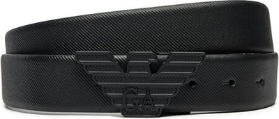Pasek Emporio Armani ze sklepu: eobuwie.pl w kategorii: Paski męskie - zdjęcie WP-EBWP-9KUZS-09B_8058947195558