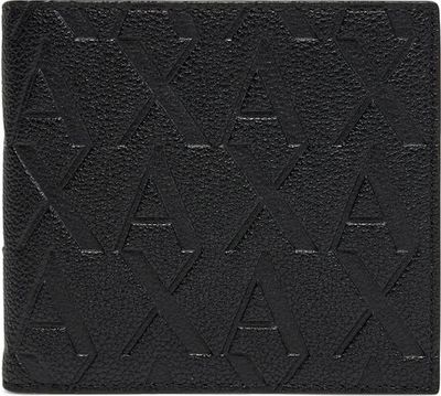 Portfel męski jesienny casual Armani Exchange ze sklepu: eobuwie.pl w kategorii: Portfele męskie - zdjęcie WP-EBWP-9KUZS-09B_8059659619677