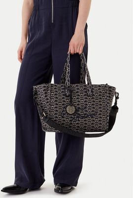 Shopper bag elegancka wakacyjna Emporio Armani ze sklepu: eobuwie.pl w kategorii: Torby Shopper bag - zdjęcie WP-EBWP-9KUZS-09B_8059659935074