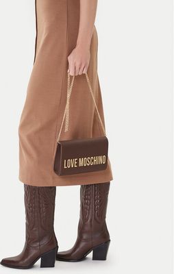 Kopertówka elegancka Love Moschino ze sklepu: eobuwie.pl w kategorii: Kopertówki - zdjęcie WP-EBWP-9KUZS-09B_8059987795678