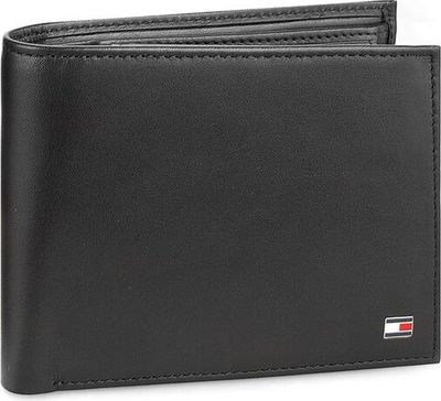 Portfel męski elegancki Tommy Hilfiger ze sklepu: eobuwie.pl w kategorii: Portfele męskie - zdjęcie WP-EBWP-9KUZS-09B_8718937978836