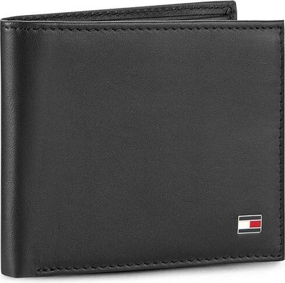 Portfel męski elegancki Tommy Hilfiger ze sklepu: eobuwie.pl w kategorii: Portfele męskie - zdjęcie WP-EBWP-9KUZS-09B_8718937978850