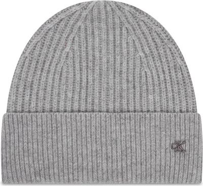 Calvin Klein - Czapka zimowa damska ze sklepu: eobuwie.pl w kategorii: Czapki zimowe damskie - zdjęcie WP-EBWP-9KUZS-09B_8719849937591