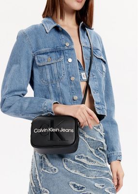 Calvin Klein Jeans - Listonoszka elegancka ze sklepu: eobuwie.pl w kategorii: Listonoszki - zdjęcie WP-EBWP-9KUZS-09B_8719856830458