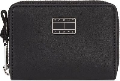 Portfel damski Tommy Jeans ze sklepu: eobuwie.pl w kategorii: Portfele damskie - zdjęcie WP-EBWP-9KUZS-09B_8720646510313