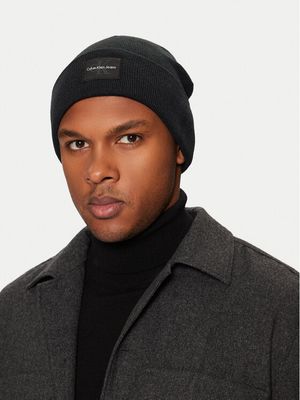 Czapka zimowa męska Calvin Klein ze sklepu: eobuwie.pl w kategorii: Czapki zimowe męskie - zdjęcie WP-EBWP-9KUZS-09B_8721107078021