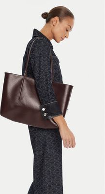 Calvin Klein - Shopper bag elegancka ze sklepu: eobuwie.pl w kategorii: Torby Shopper bag - zdjęcie WP-EBWP-9KUZS-09B_8721187253912