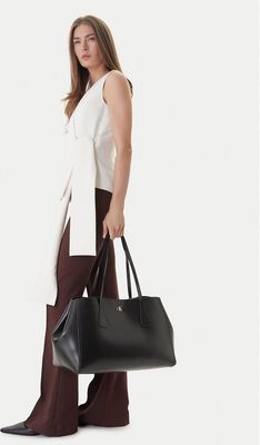 Calvin Klein - Shopper bag ze sklepu: eobuwie.pl w kategorii: Torby Shopper bag - zdjęcie WP-EBWP-9KUZS-09B_8721223877706