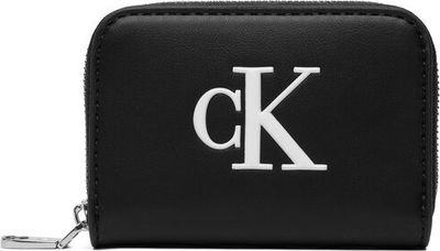 Portfel damski elegancki Calvin Klein ze sklepu: eobuwie.pl w kategorii: Portfele damskie - zdjęcie WP-EBWP-9KUZS-09B_8721223886524
