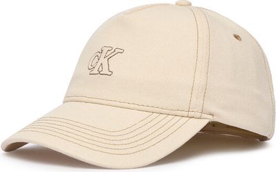 Czapka z daszkiem damska elegancki Calvin Klein ze sklepu: eobuwie.pl w kategorii: Czapki z daszkiem damskie - zdjęcie WP-EBWP-9KUZS-09B_8721223888863