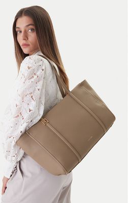 Shopper bag elegancka Calvin Klein ze sklepu: eobuwie.pl w kategorii: Torby Shopper bag - zdjęcie WP-EBWP-9KUZS-09B_8721223890842