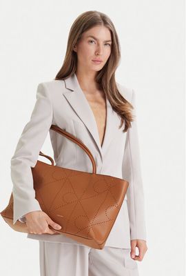 Shopper bag wakacyjna Calvin Klein ze sklepu: eobuwie.pl w kategorii: Torby Shopper bag - zdjęcie WP-EBWP-9KUZS-09B_8721223896622