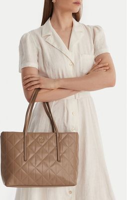 Shopper bag na wiosnę Calvin Klein ze sklepu: eobuwie.pl w kategorii: Torby Shopper bag - zdjęcie WP-EBWP-9KUZS-09B_8721224841508