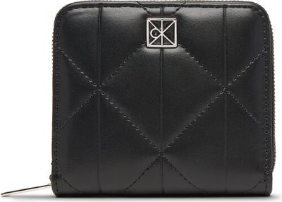 Portfel damski elegancki Calvin Klein ze sklepu: eobuwie.pl w kategorii: Portfele damskie - zdjęcie WP-EBWP-9KUZS-09B_8721224843670