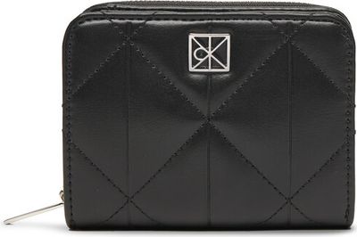Portfel damski jesienny elegancki Calvin Klein ze sklepu: eobuwie.pl w kategorii: Portfele damskie - zdjęcie WP-EBWP-9KUZS-09B_8721224844103