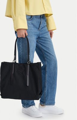 Shopper bag Tommy Hilfiger ze sklepu: eobuwie.pl w kategorii: Torby Shopper bag - zdjęcie WP-EBWP-9KUZS-09B_8721289527287
