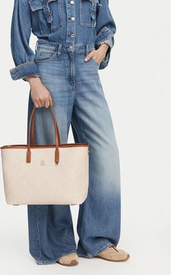 Shopper bag Tommy Hilfiger ze sklepu: eobuwie.pl w kategorii: Torby Shopper bag - zdjęcie WP-EBWP-9KUZS-09B_8721337478097
