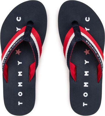 Klapki damskie na lato Tommy Hilfiger ze sklepu: MODIVO w kategorii: Klapki damskie - zdjęcie WP-EBWP-BKLVO-LN0_0000200172729
