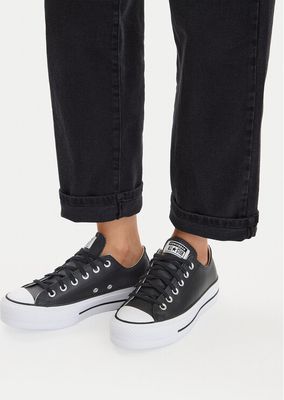 Trampki damskie na wiosnę Converse ze sklepu: MODIVO w kategorii: Trampki damskie - zdjęcie WP-EBWP-BKLVO-LN0_0000200727332