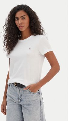 Bluzka damska klasyczna Tommy Hilfiger ze sklepu: MODIVO w kategorii: Bluzki damskie - zdjęcie WP-EBWP-BKLVO-LN0_0000201267776