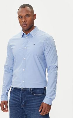 Tommy Jeans - Koszula męska elegancka ze sklepu: MODIVO w kategorii: Koszule męskie - zdjęcie WP-EBWP-BKLVO-LN0_0000201276518