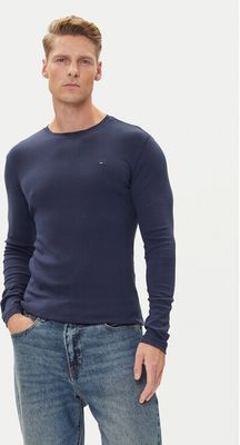 T-shirt męski gładki Tommy Jeans ze sklepu: MODIVO w kategorii: T-shirty męskie - zdjęcie WP-EBWP-BKLVO-LN0_0000201276563