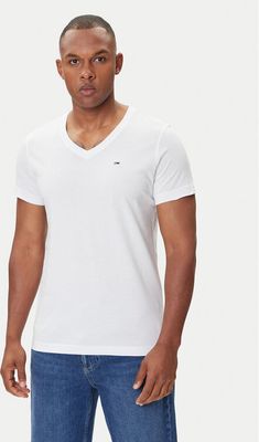 Tommy Jeans - T-shirt męski na lato ze sklepu: MODIVO w kategorii: T-shirty męskie - zdjęcie WP-EBWP-BKLVO-LN0_0000201276617