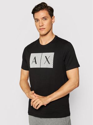 T-shirt męski na lato Armani Exchange ze sklepu: MODIVO w kategorii: T-shirty męskie - zdjęcie WP-EBWP-BKLVO-LN0_0000206509420