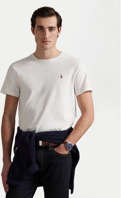 T-shirt męski casual Polo Ralph Lauren ze sklepu: MODIVO w kategorii: T-shirty męskie - zdjęcie WP-EBWP-BKLVO-LN0_0000206566485