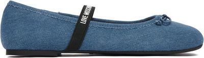 Balerinki na wiosnę Love Moschino ze sklepu: MODIVO w kategorii: Balerinki - zdjęcie WP-EBWP-BKLVO-LN0_0000206687432