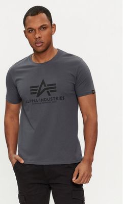 T-shirt męski na lato Alpha Industries ze sklepu: MODIVO w kategorii: T-shirty męskie - zdjęcie WP-EBWP-BKLVO-LN0_0000206831736
