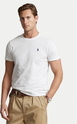 T-shirt męski na wiosnę klasyczny Polo Ralph Lauren ze sklepu: MODIVO w kategorii: T-shirty męskie - zdjęcie WP-EBWP-BKLVO-LN0_0000207000872