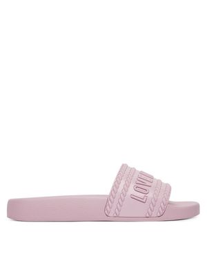 Love Moschino - Klapki damskie casualowe ze sklepu: MODIVO w kategorii: Klapki damskie - zdjęcie WP-EBWP-BKLVO-LN0_0000207022584