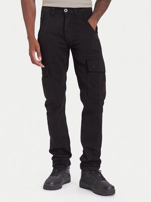 Spodnie męskie casual Alpha Industries ze sklepu: MODIVO w kategorii: Spodnie męskie - zdjęcie WP-EBWP-BKLVO-LN0_0000207377400