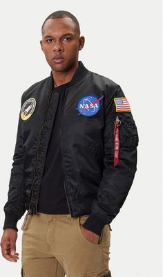 Kurtka męska na lato Alpha Industries ze sklepu: MODIVO w kategorii: Kurtki męskie - zdjęcie WP-EBWP-BKLVO-LN0_0000207377448