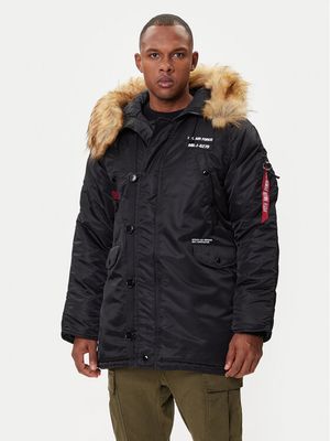Kurtka męska na zimę Alpha Industries ze sklepu: MODIVO w kategorii: Kurtki męskie - zdjęcie WP-EBWP-BKLVO-LN0_0000207377462
