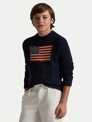 Polo Ralph Lauren - Sweter chłopięcy na lato ze sklepu: MODIVO w kategorii: Swetry chłopięce - zdjęcie WP-EBWP-BKLVO-LN0_0000207578388