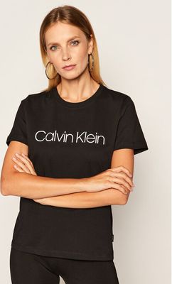 Bluzka damska na lato Calvin Klein ze sklepu: MODIVO w kategorii: Bluzki damskie - zdjęcie WP-EBWP-BKLVO-LN0_0000207616592