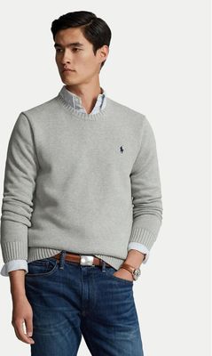 Sweter męski bez wzorów casual Polo Ralph Lauren ze sklepu: MODIVO w kategorii: Swetry męskie - zdjęcie WP-EBWP-BKLVO-LN0_0000207674325