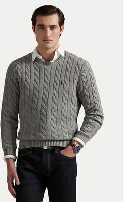 Sweter męski gładki Polo Ralph Lauren ze sklepu: MODIVO w kategorii: Swetry męskie - zdjęcie WP-EBWP-BKLVO-LN0_0000207674431
