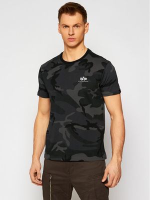 T-shirt męski na lato Alpha Industries ze sklepu: MODIVO w kategorii: T-shirty męskie - zdjęcie WP-EBWP-BKLVO-LN0_0000208180573